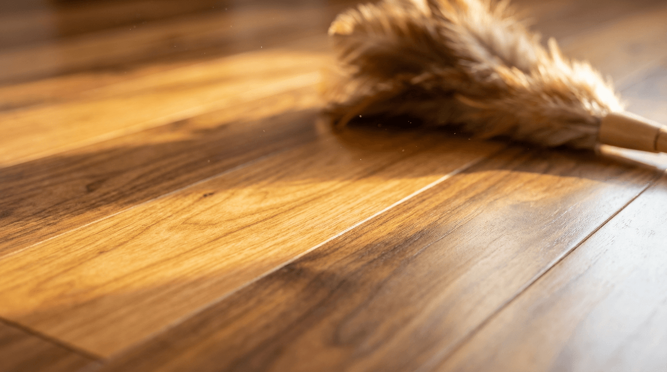 Detailorientierte Reinigungsarbeit